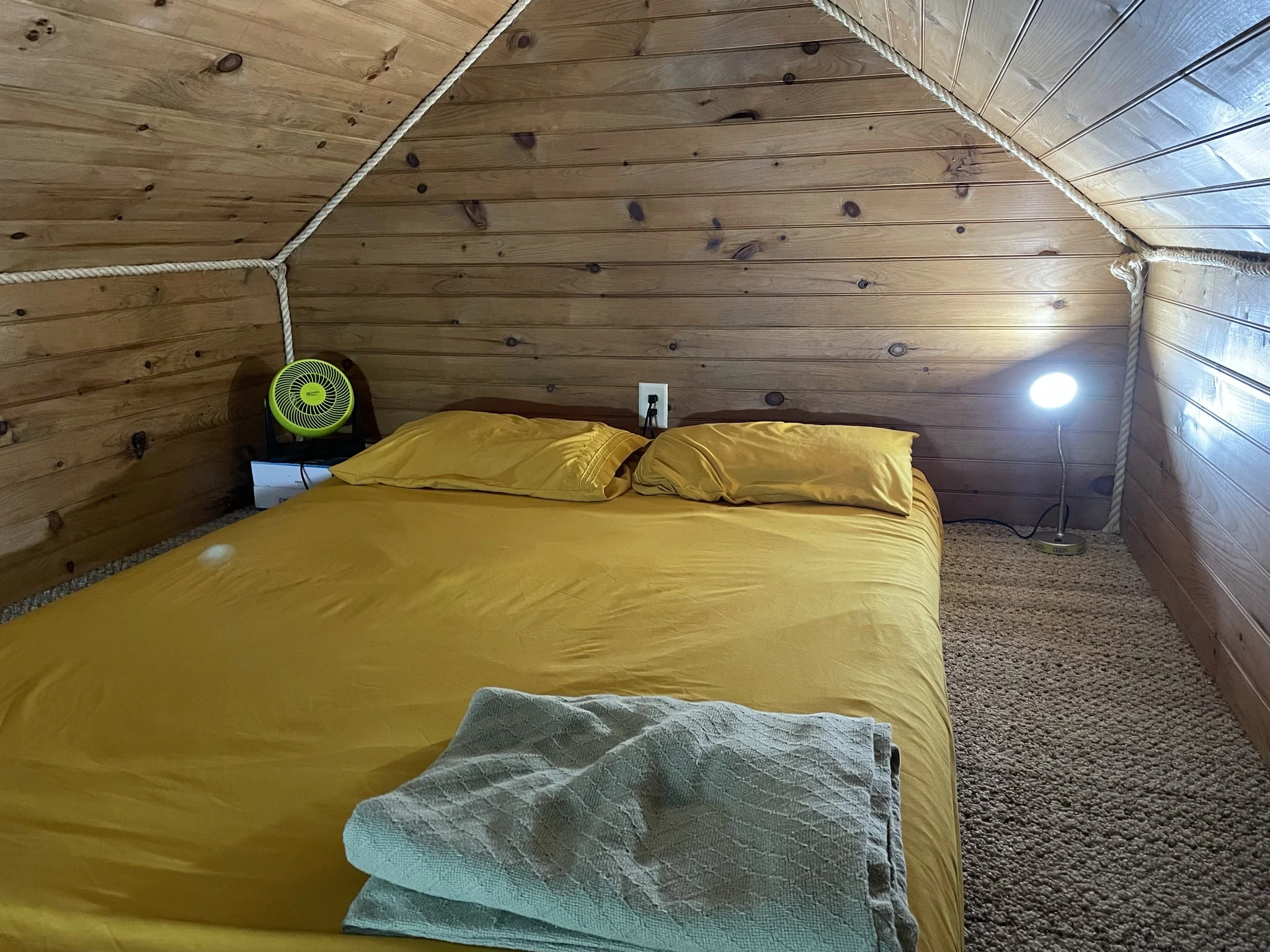 Loft with queen bed